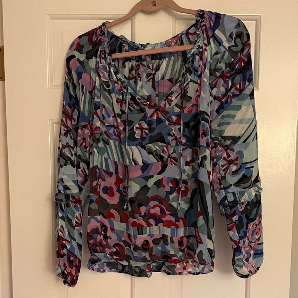 SUNCOO Multicolor Floral Blouse